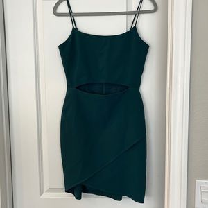WAYF mini dress with cutout